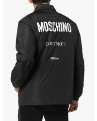 Veste-chemise noire Moschino