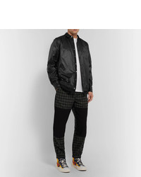 Veste-chemise noire Sacai