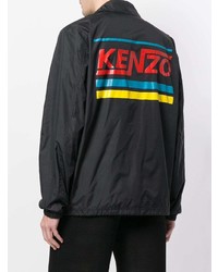 Veste-chemise noire Kenzo