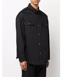 Veste-chemise noire 424