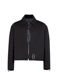 Veste-chemise noire Mackintosh 0003