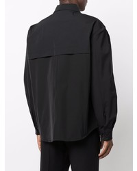 Veste-chemise noire Ami Paris