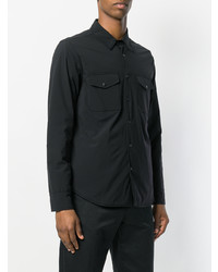 Veste-chemise noire Aspesi