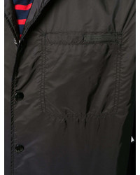 Veste-chemise noire Prada