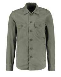 Veste-chemise olive Abercrombie & Fitch