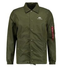 Veste-chemise olive Alpha Industries