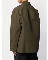 Veste-chemise olive Oamc