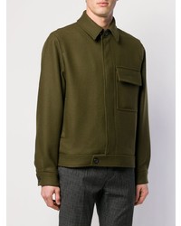 Veste-chemise olive PS Paul Smith