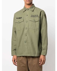 Veste-chemise olive Maharishi