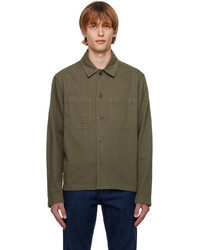 Veste-chemise olive Norse Projects