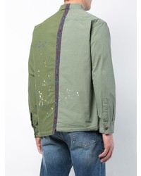 Veste-chemise olive John Elliott