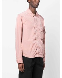 Veste-chemise rose C.P. Company