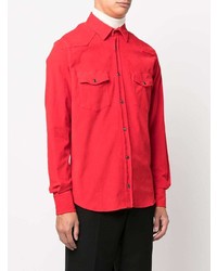 Veste-chemise rouge PT TORINO