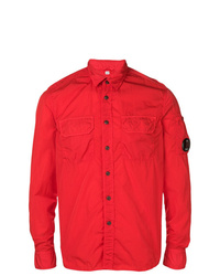 Veste-chemise rouge CP Company