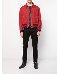 Veste-chemise rouge Givenchy
