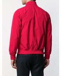 Veste-chemise rouge Aspesi