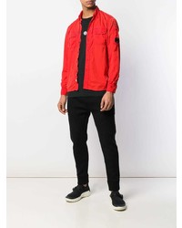 Veste-chemise rouge CP Company