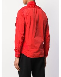 Veste-chemise rouge CP Company