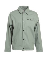 Veste-chemise vert menthe Rains