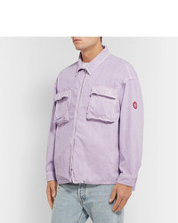 Veste-chemise violet clair Cav Empt