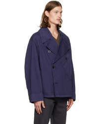 Veste-chemise violette Lemaire