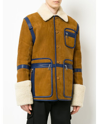 Veste en cuir moutarde J.W.Anderson