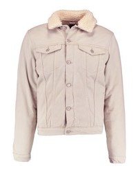 Veste en jean blanche New Look