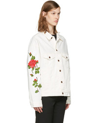 Veste en jean blanche Off-White