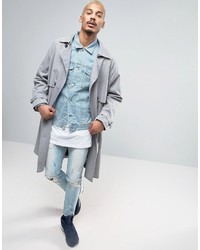 Veste en jean bleu clair Antioch