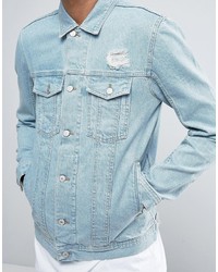 Veste en jean bleu clair Antioch