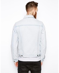 Veste en jean bleu clair Asos