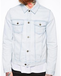 Veste en jean bleu clair Asos