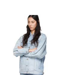 Veste en jean bleu clair Givenchy