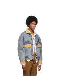 Veste en jean bleu clair Gucci