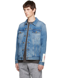 Veste en jean bleu clair Golden Goose