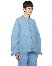 Veste en jean bleu clair Henrik Vibskov