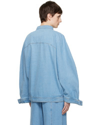 Veste en jean bleu clair Henrik Vibskov