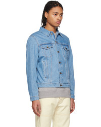 Veste en jean bleu clair Études