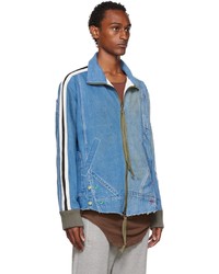 Veste en jean bleu clair Greg Lauren