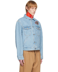 Veste en jean bleu clair Kenzo