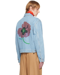 Veste en jean bleu clair Kenzo