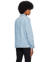 Veste en jean bleu clair A.P.C.