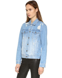 Veste en jean bleu clair Edit