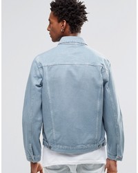 Veste en jean bleu clair Asos