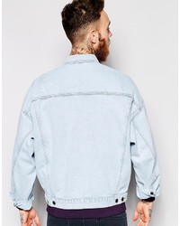 Veste en jean bleu clair Asos