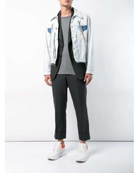 Veste en jean bleu clair Maison Margiela