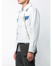 Veste en jean bleu clair Maison Margiela