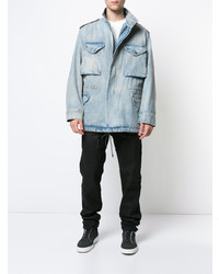 Veste en jean bleu clair 424