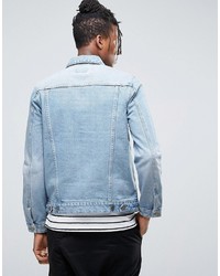 Veste en jean bleu clair Asos