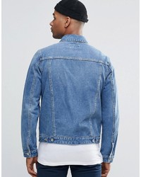 Veste en jean bleu clair Asos